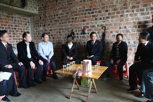 暖心联动回访解民忧